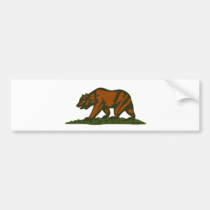 Pegatina Para Coche Oso de California
