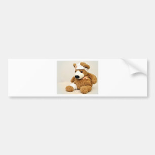 Pegatina Para Coche oso de peluche personalizado