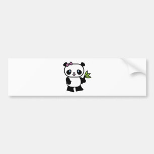 Pegatina Para Coche oso panda lindo
