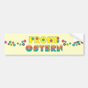 Pegatina Para Coche Ostern de escarcha