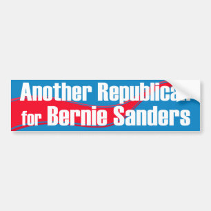 Pegatina Para Coche Otro republicano para las chorreadoras de Bernie