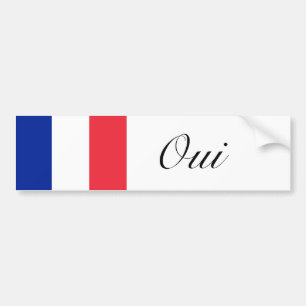 Pegatina Para Coche Oui Bumper Sticker