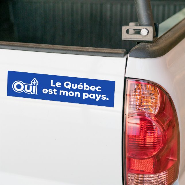 Pegatina Para Coche OUI Quebec (En Camión)