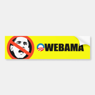 PEGATINA PARA COCHE OWE-BAMA