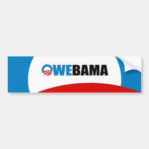 PEGATINA PARA COCHE OWEBAMA