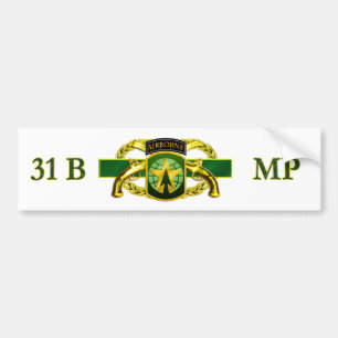 Pegatina Para Coche P.M. 31B, décimosexto BDE de la P.M.