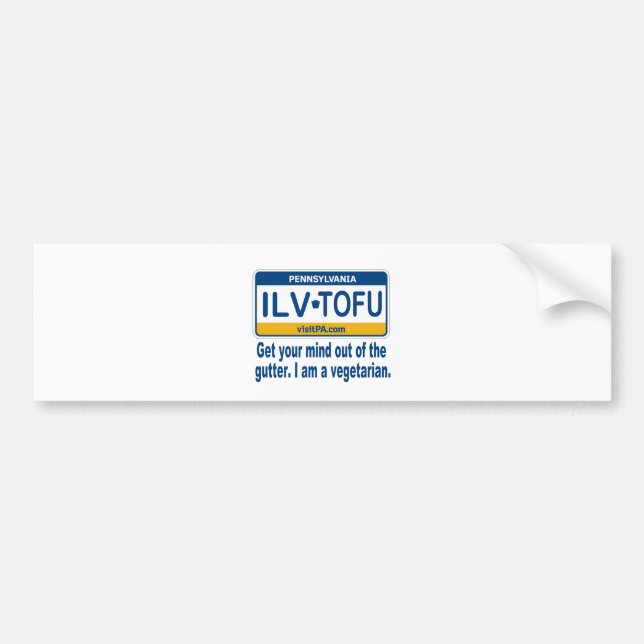 PEGATINA PARA COCHE PA DE ILVTOFU (Frente)