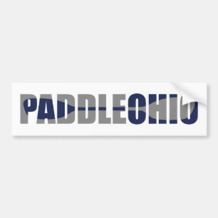 Pegatina Para Coche Paddle Ohio Kayaking