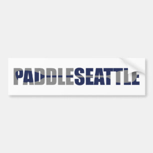 Pegatina Para Coche Paddle Seattle Kayaking