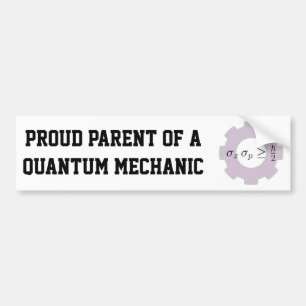 Pegatina Para Coche Padre orgulloso de un mecánico de Quantum