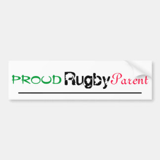 Pegatina Para Coche padre orgulloso del rugbi