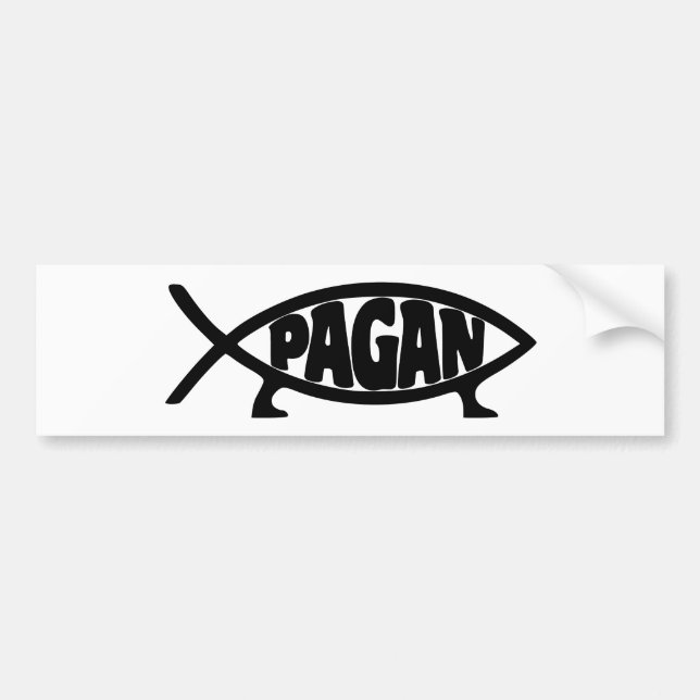 Pegatina Para Coche Pagan_fish_ROF (Frente)