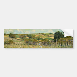 Pegatina Para Coche Paisaje Country Meadow (por Alfred Sisley)