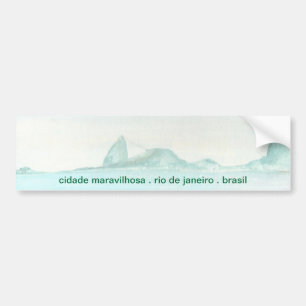 Pegatina Para Coche Paisaje de Brasil