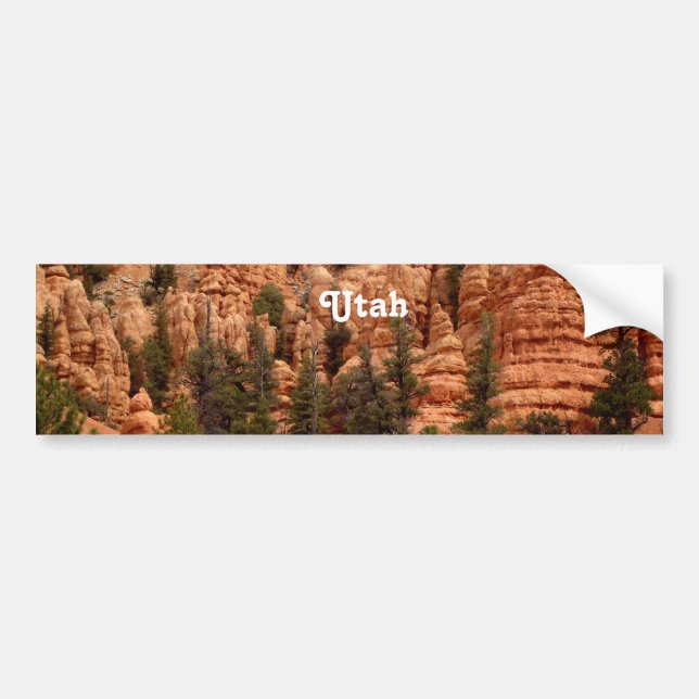 Pegatina Para Coche Paisaje de Utah (Frente)