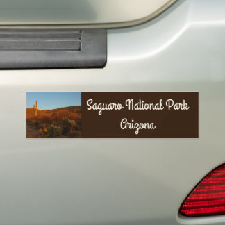 Pegatina Para Coche Paisaje del desierto de Saguaro Sunset I Arizona