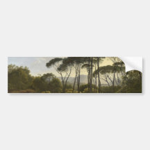 Paisaje italiano con pinos paraguas (Voogd)