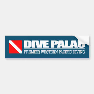 Pegatina Para Coche Palau de buceo DF2
