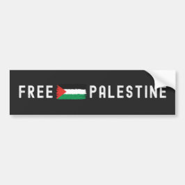 PEGATINA PARA COCHE PALESTINA LIBRE