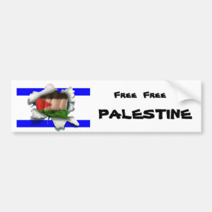 Pegatina Para Coche Palestina libre libre