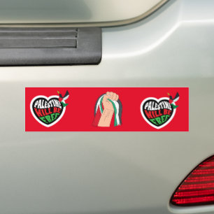 Pegatina Para Coche Palestina será libre