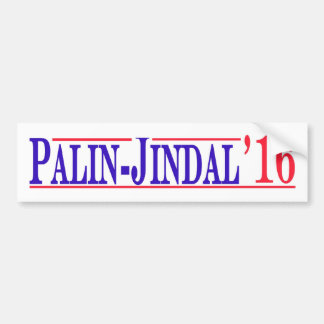 Pegatina Para Coche ¡Palin - Jindal 2016!