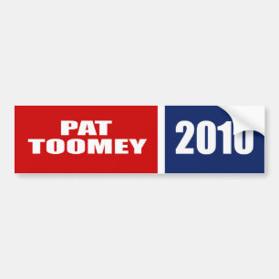 PEGATINA PARA COCHE PALMADITA TOOMEY PARA EL SENADO