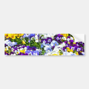 Pegatina Para Coche Pansies