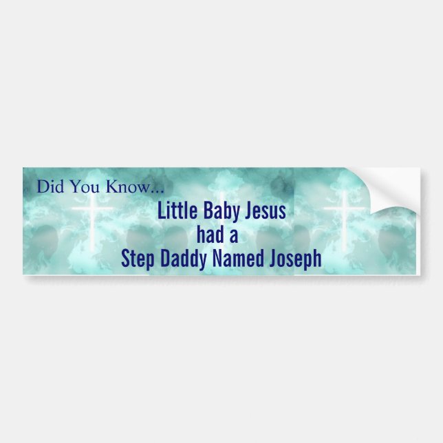 Pegatina Para Coche Papá famoso del paso (Frente)