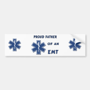 Pegatina Para Coche Papá orgulloso de un EMT