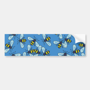 Pegatina Para Coche Papel pintado de la abeja