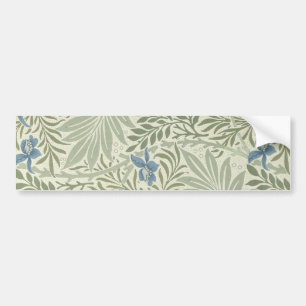 Pegatina Para Coche Papel pintado floral Larkspur de William Morris