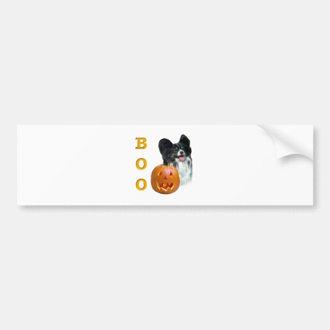 Pegatina Para Coche Papillon Halloween BOO (Frente)