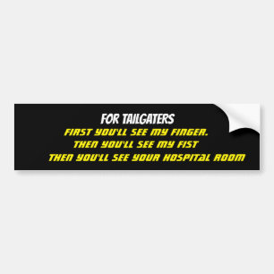 Pegatina Para Coche Para Tailgaters