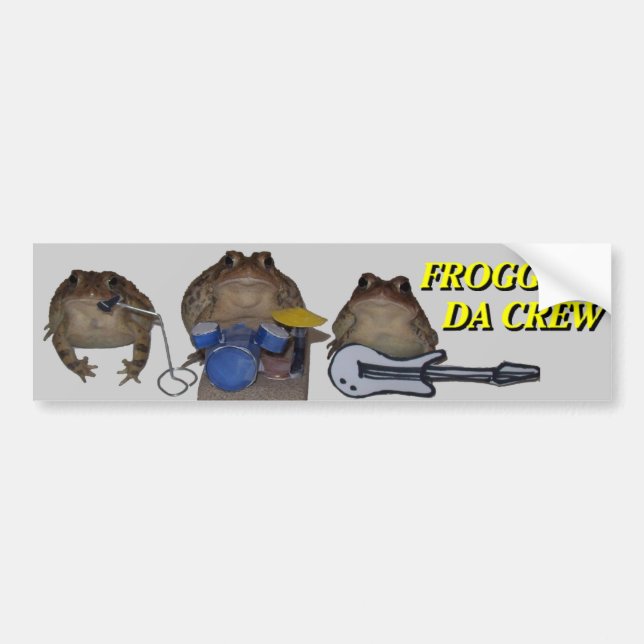 Pegatina Para Coche parachoque 1 del froggo (Frente)