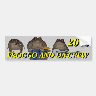 Pegatina Para Coche parachoque 2016 del froggo