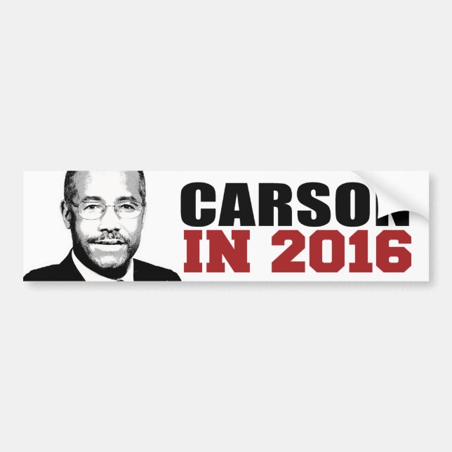 Pegatina Para Coche Parachoque de Carson en 2016 - .png (Frente)