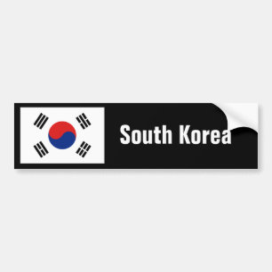 Pegatina Para Coche Parachoque de la Corea del Sur