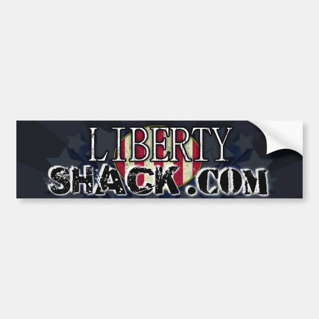 Pegatina Para Coche Parachoque de LibertyShack (Frente)