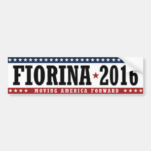 Pegatina Para Coche Parachoque de mudanza de Fiorina 2016 América