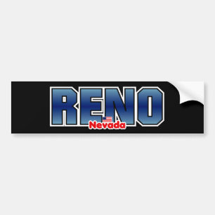 Pegatina Para Coche Parachoque de Reno