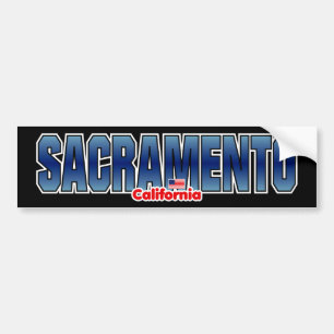 Pegatina Para Coche Parachoque de Sacramento