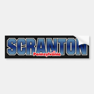 Pegatina Para Coche Parachoque de Scranton