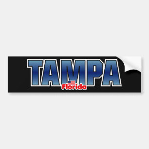 Pegatina Para Coche Parachoque de Tampa