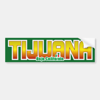 Pegatina Para Coche Parachoque de Tijuana