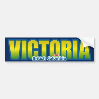 Pegatina Para Coche Parachoque de Victoria
