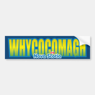 Pegatina Para Coche Parachoque de Whycocomagh