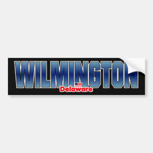 Pegatina Para Coche Parachoque de Wilmington