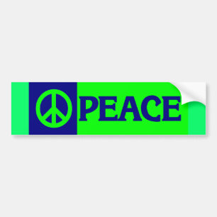 Pegatina Para Coche PARACHOQUE peace3