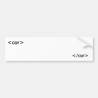 Pegatina Para Coche Parachoque Stcker del HTML